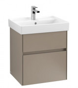 Тумба під раковину Villeroy & Boch Collaro 51х41,4 см з підсвічуванням ДСП сірий трюфель C007B0VG