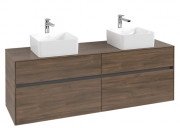 Тумба під раковину Villeroy & Boch Collaro 160х50 см ДСП дуб аризона C05200VH