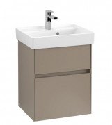 Тумба під раковину Villeroy & Boch Collaro 46х37,4 см з підсвічуванням ДСП сірий трюфель C006B0VG