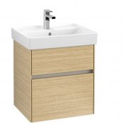 Тумба под раковину Villeroy & Boch Collaro 51х41,4 см с подсветкой ДСП северный дуб C007B0VJ
