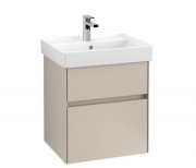 Тумба під раковину Villeroy&Boch Collaro 51х41,4 см з підсвічуванням ДСП м'який сірий C007B0VK