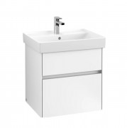 Тумба під раковину Villeroy & Boch Collaro 55,4х44,4 см із підсвічуванням МДФ матовий білий C008B0MS
