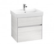 Тумба під раковину Villeroy & Boch Collaro 60,4х44,4 см із підсвічуванням ДСП біле дерево C009B0E8