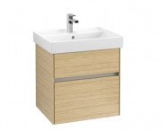 Тумба под раковину Villeroy & Boch Collaro 55,4х44,4 см с подсветкой ДСП северный дуб C008B0VJ