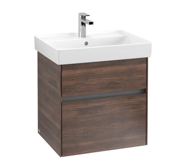 Тумба під раковину Villeroy & Boch Collaro 55,4х44,4 см з підсвічуванням ДСП дуб аризона C008B0VH