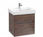 Тумба под раковину Villeroy & Boch Collaro 55,4х44,4 см с подсветкой ДСП дуб аризона C008B0VH