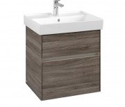 Тумба під раковину Villeroy & Boch Collaro 55,4х44,4 см із підсвічуванням ДСП кам'яний дуб C008B0RK