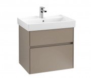 Тумба под раковину Villeroy & Boch Collaro 60,4х44,4 см с подсветкой ДСП трюфель серый C009B0VG