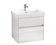 Тумба під раковину Villeroy & Boch Collaro 60,4х44,4 см із підсвічуванням ДСП біле дерево C009B0E8