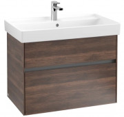 Тумба под раковину Villeroy & Boch Collaro 75,4х44,4 см с подсветкой ДСП дуб аризона C010B0VH