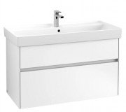 Тумба під раковину Villeroy & Boch Collaro 95,4х44,4 см із підсвічуванням ДСП матовий білий C011B0MS