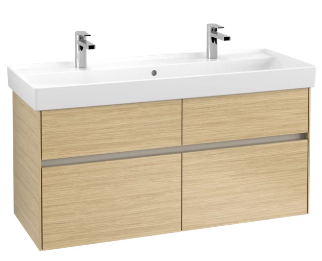 Тумба під раковину Villeroy & Boch Collaro 115,4х44,4 см із підсвічуванням ДСП північний дуб C012B0VJ