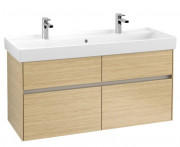 Тумба под раковину Villeroy & Boch Collaro 115,4х44,4 см с подсветкой ДСП северный дуб C012B0VJ