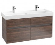 Тумба під раковину Villeroy & Boch Collaro 115,4 х44,4 см з підсвіткою ДСП дуб аризона C012B0VH