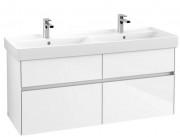 Тумба під раковину Villeroy & Boch Collaro 125,4х44,4 см із підсвічуванням МДФ глянсовий білий C013B0DH