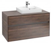 Тумба під раковину Villeroy & Boch Collaro 100х50 см із підсвічуванням ДСП дуб аризона C015B0VH