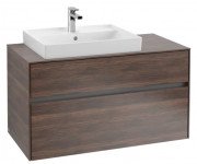 Тумба под раковину Villeroy & Boch Collaro 100х50 см с подсветкой ДСП дуб аризона C017B0VH