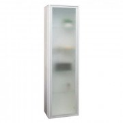 Пенал для ванної Fancy Marble Barbados 3 38х28х172 см ДСП/МДФ білий 30317012200