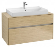 Тумба под раковину Villeroy & Boch Collaro 100х50 см с подсветкой ДСП северный дуб C020B0VJ