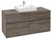 Тумба под раковину Villeroy & Boch Collaro 120х50 см ДСП каменный дуб C07000RK