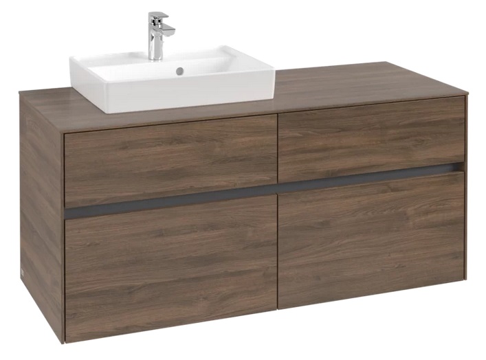 Тумба под раковину Villeroy & Boch Collaro 120х50 см ДСП дуб аризона C07100VH