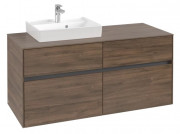Тумба под раковину Villeroy & Boch Collaro 120х50 см ДСП дуб аризона C07100VH