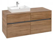 Тумба під раковину Villeroy & Boch Collaro 120х50 см ДСП дуб канзас C07100RH