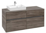 Тумба под раковину Villeroy & Boch Collaro 120х50 см ДСП каменный дуб C07100RK
