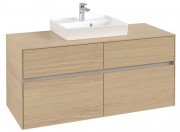 Тумба під раковину Villeroy & Boch Collaro 120х50 см ДСП північний дуб C07000VJ