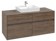 Тумба под раковину Villeroy & Boch Collaro 120х50 см ДСП дуб аризона C07000VH