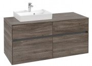 Тумба под раковину Villeroy & Boch Collaro 120х50 см ДСП каменный дуб C07100RK