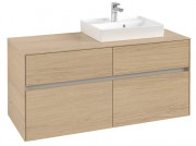 Тумба под раковину Villeroy & Boch Collaro 120х50 см ДСП северный дуб C07200VJ