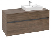 Тумба под раковину Villeroy & Boch Collaro 120х50 см ДСП дуб аризона C07200VH