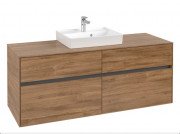 Тумба під раковину Villeroy & Boch Collaro 140х50 см ДСП дуб канзас C07300RH