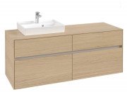 Тумба під раковину Villeroy&Boch Collaro 140х50 см ДСП північний дуб C07400VJ