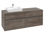 Тумба под раковину Villeroy & Boch Collaro 140х50 см ДСП каменный дуб C07400RK