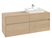 Тумба под раковину Villeroy & Boch Collaro 140х50 см ДСП северный дуб C07500VJ