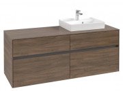 Тумба под раковину Villeroy & Boch Collaro 140х50 см ДСП дуб аризона  C07500VH