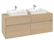 Тумба под раковину Villeroy & Boch Collaro 140х50 см ДСП северный дуб C07600VJ