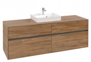 Тумба под раковину Villeroy & Boch Collaro 160х50 см ДСП дуб канзас C07700RH