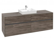 Тумба под раковину Villeroy & Boch Collaro 160х50 см ДСП каменный дуб C07700RK