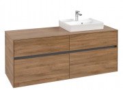Тумба под раковину Villeroy & Boch Collaro 140х50 см ДСП дуб канзас C07500RH