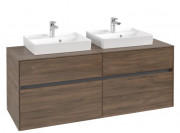 Тумба под раковину Villeroy & Boch Collaro 140х50 см ДСП дуб аризона C07600VH