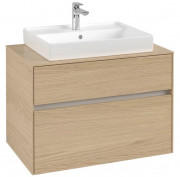 Тумба под раковину Villeroy & Boch Collaro 80х50 см ДСП северный дуб C08000VJ