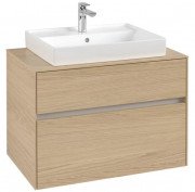 Тумба под раковину Villeroy & Boch Collaro 80х50 см ДСП северный дуб C08000VJ