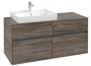 Тумба под раковину Villeroy & Boch Collaro 120х50 см ДСП каменный дуб C08200RK