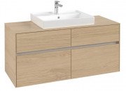 Тумба під раковину Villeroy & Boch Collaro 120х50 см ДСП північний дуб C08100VJ