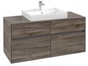 Тумба под раковину Villeroy & Boch Collaro 120х50 см ДСП каменный дуб C08100RK