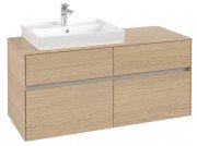 Тумба під раковину Villeroy & Boch Collaro 120х50 см ДСП північний дуб C08200VJ