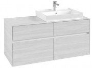 Тумба под раковину Villeroy & Boch Collaro 120х50 см ДСП белое дерево C08300E8
